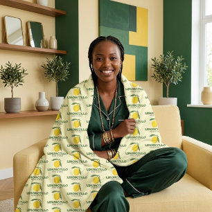 Limoncello Fleece Blanket