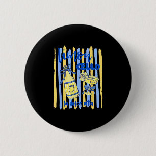 Limoncello la dolce vita amalfi coast lemon 6 cm round badge