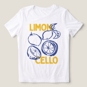 Limoncello Lemon Italian Summer Tri-Blend Shirt