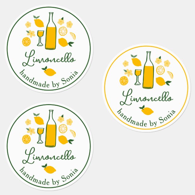 Limoncello Lemonade Lemon Handmade Craft CUSTOM  (Group)