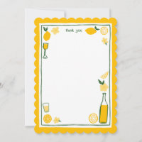 Limoncello Lemonade Lemons CUSTOM Bridal Shower