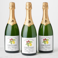  Limoncello Merry Christmas Bottle Label