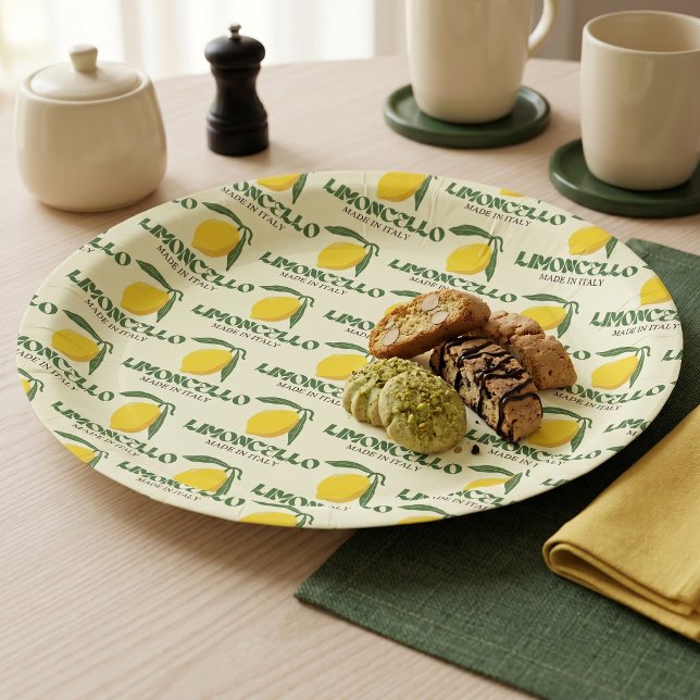 Limoncello Paper Plate (Creator Uploaded)