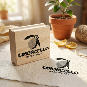 Limoncello Rubber Stamp