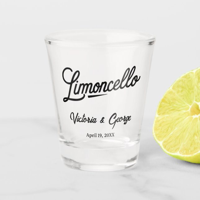 Limoncello Shot Glass (Front)