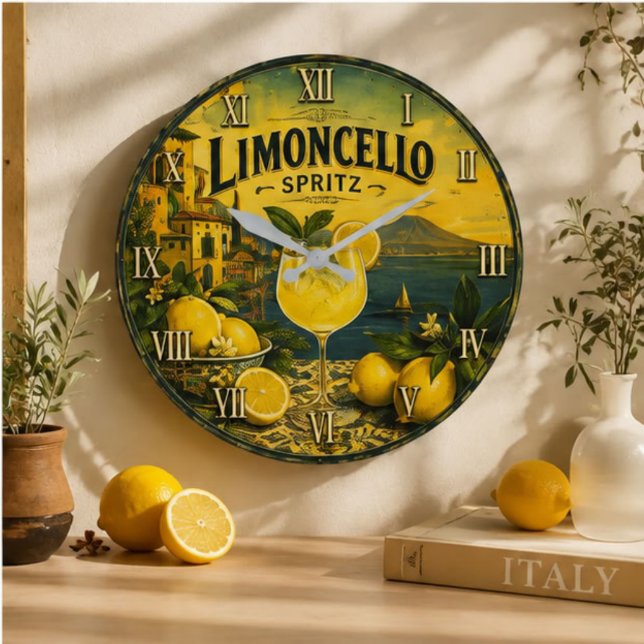 Limoncello Spritz Large Clock (Creator Uploaded)