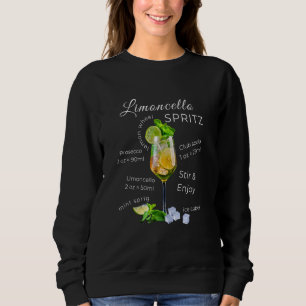 Limoncello Spritz Recipe Summer Cocktail Sweatshirt