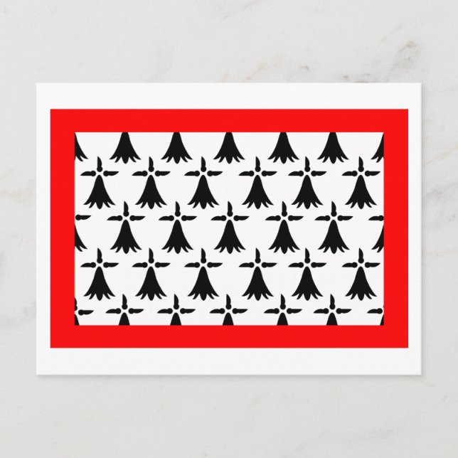 Limousin flag postcard (Front)