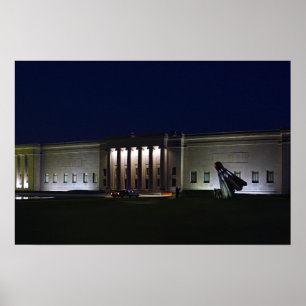 Limousine at the Nelson-Atkins Museum of Art Poster