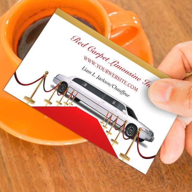 Limousine Business Card (Creator Uploaded)