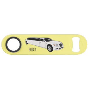 Limousine cartoon illustration
