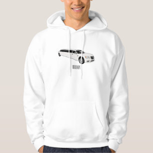 Limousine cartoon illustration hoodie