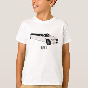 Limousine cartoon illustration T-Shirt