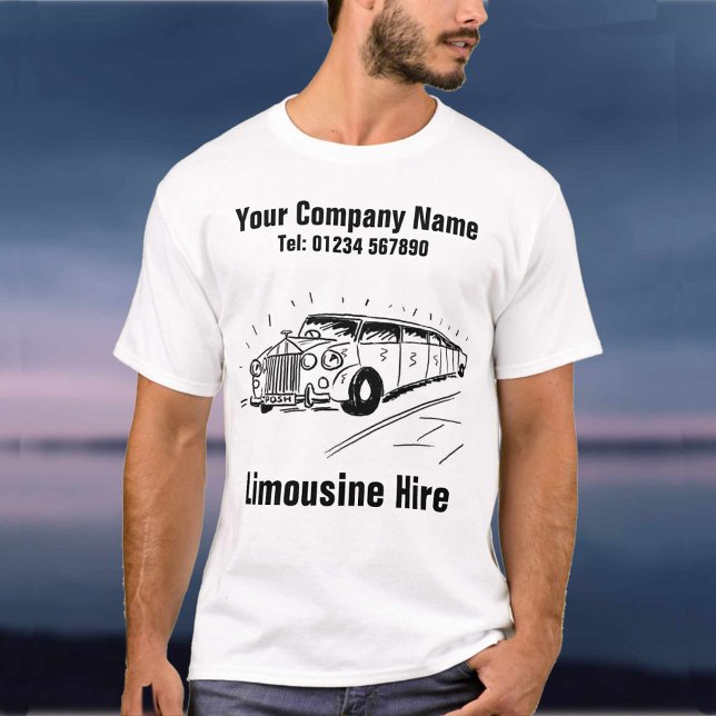 Limousine Hire Cartoon T-Shirt (Creator Uploaded)