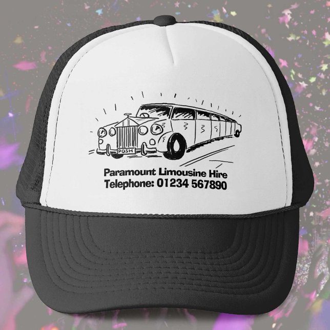 Limousine Luxury Car Hire Business. Trucker Hat (Creator Uploaded)