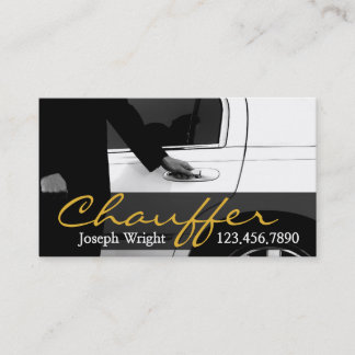 Limousines Limo Car Services Driver Business Card
