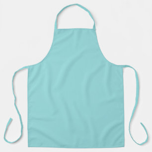 Limpet Shell Blue Green Spring Season Solid Colour Apron