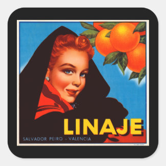 Linaje Citrus Square Sticker