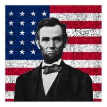 Lincoln and The American Flag