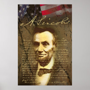 Lincoln by Gregory Gallo Poster