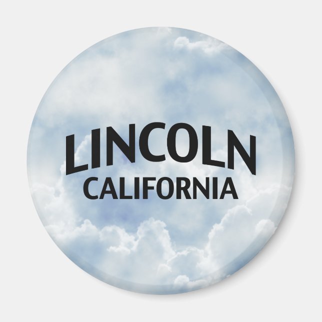 Lincoln California Magnet (Front)
