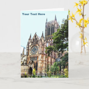 Lincoln Cathedral Card