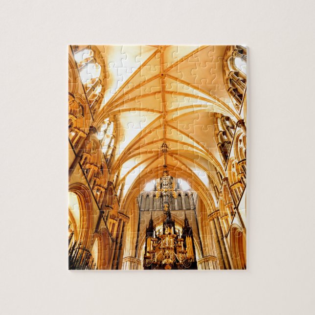 Lincoln cathedral jigsaw puzzle (Vertical)