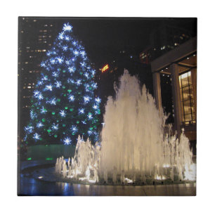 Lincoln Centre's Christmas Tree - Tile