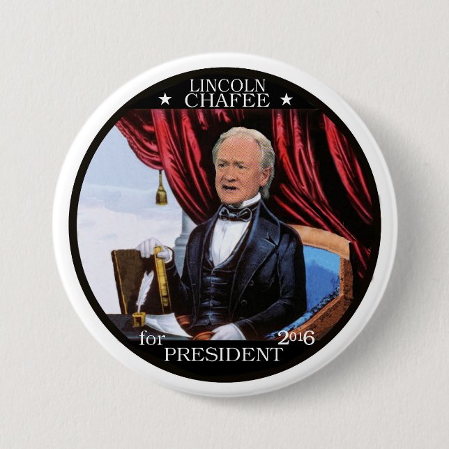 Lincoln Chafee 2016 7.5 Cm Round Badge (Front)
