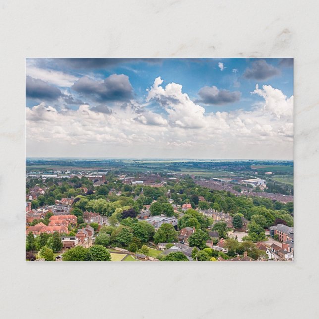 Lincoln Cityscape Postcard (Front)