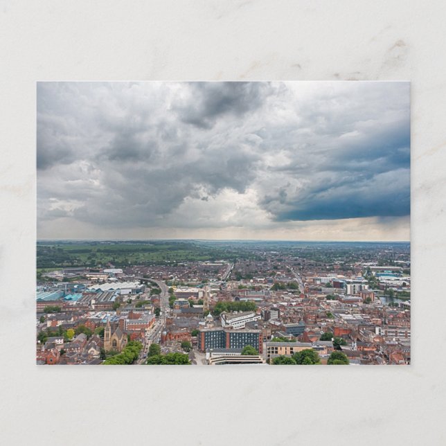 Lincoln Cityscape Postcard (Front)