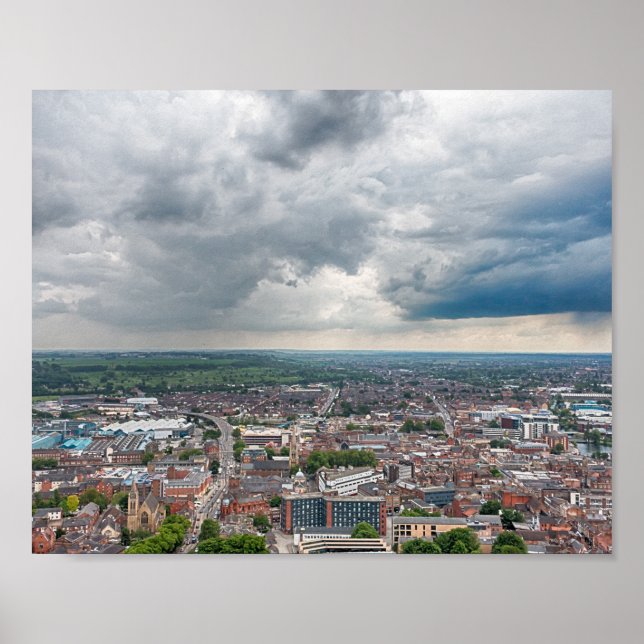 Lincoln Cityscape Poster (Front)