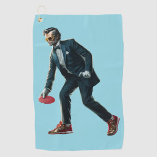 Lincoln Disc Golfer Towel