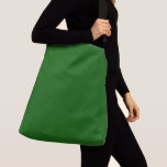 Lincoln Green Solid Plain Colour Crossbody Bag<br><div class="desc">Vibrant,  nature spring green,  practical,  & stylish colour.
Used in formal & informal events.
Hex No. = 0A5E04</div>