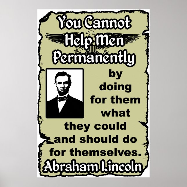 Lincoln: Help Yourself! Poster (Front)