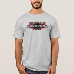 Lincoln High School Links Blk Grd T-Shirt
