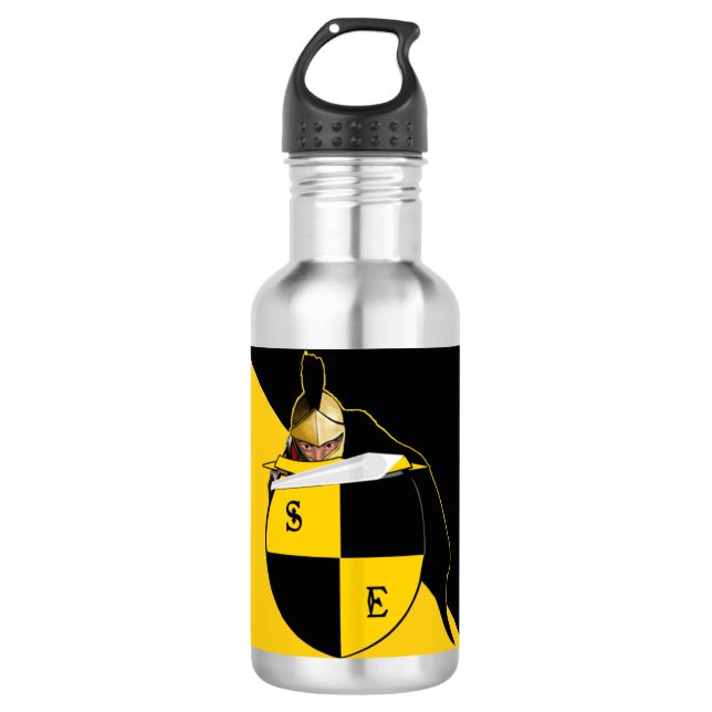 Lincoln high schools knights  532 ml water bottle (Front)