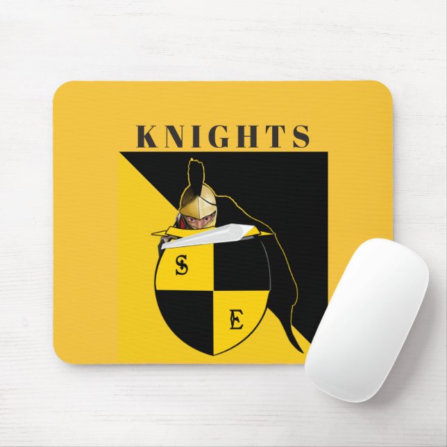 Lincoln high schools knights  mouse pad (With Mouse)