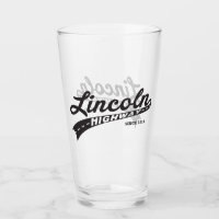 Lincoln Highway Glass Tumbler