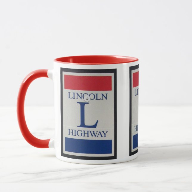 Lincoln HIghway, US Route 30 Mug (Left)