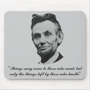 Lincoln - Hustle Mouse Pad