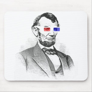 Lincoln in 3D! Mouse Pad