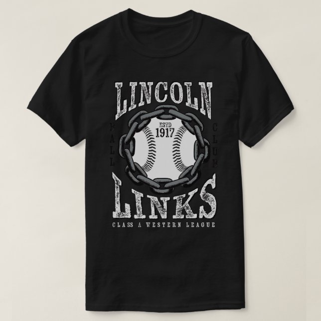 Lincoln Links T-Shirt (Design Front)