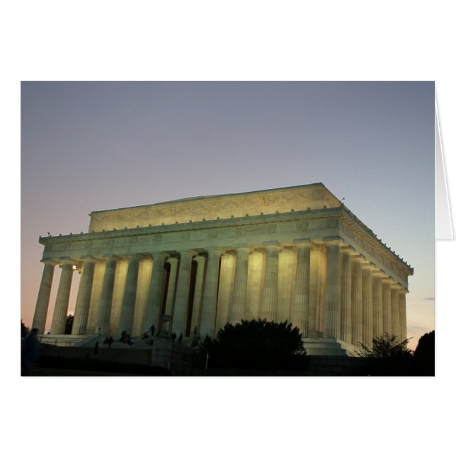 Lincoln Memeorial night scene (Front Horizontal)