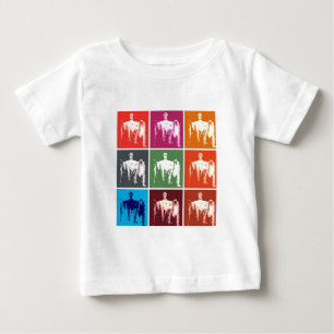 Lincoln Memorial Abstract Baby T-Shirt