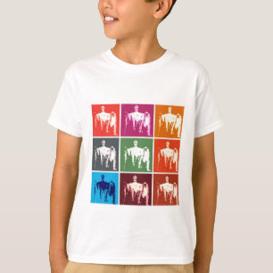 Lincoln Memorial Abstract T-Shirt