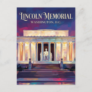 Lincoln Memorial District of Columbia Postcard