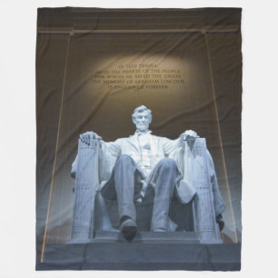 LINCOLN MEMORIAL FLEECE BLANKET