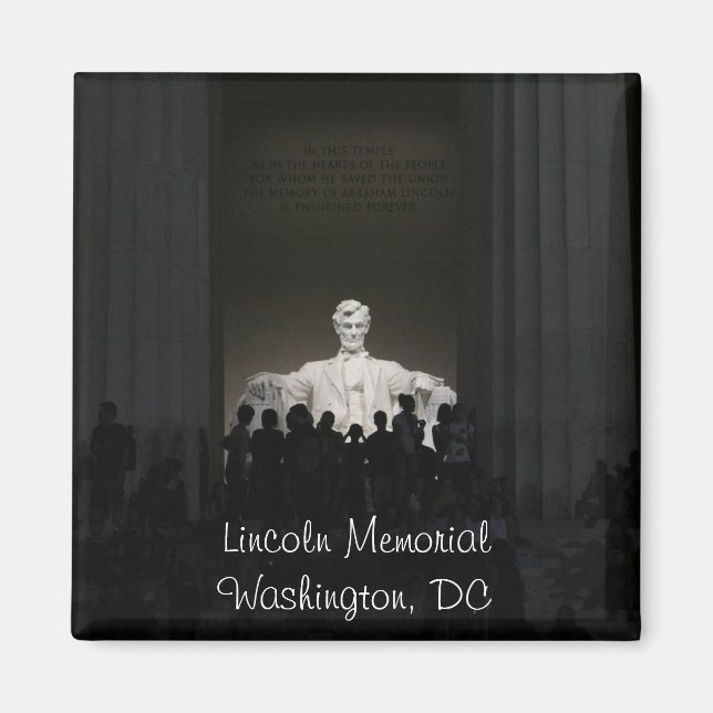 Lincoln Memorial Magnet (Front)