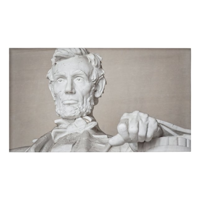 Lincoln Memorial Name Tag (Front)